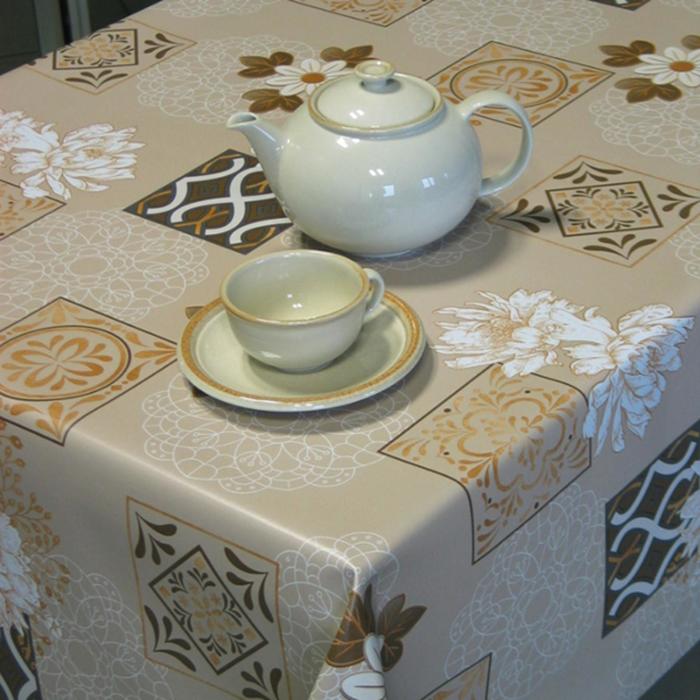 Клеёнка Sale Pepe 140 см, рулон 20 м, рисунок «Белый пион бежевый»
Клеёнка Sale Pepe 140 см, рулон 20 м, рисунок «Белый пион бежевый»