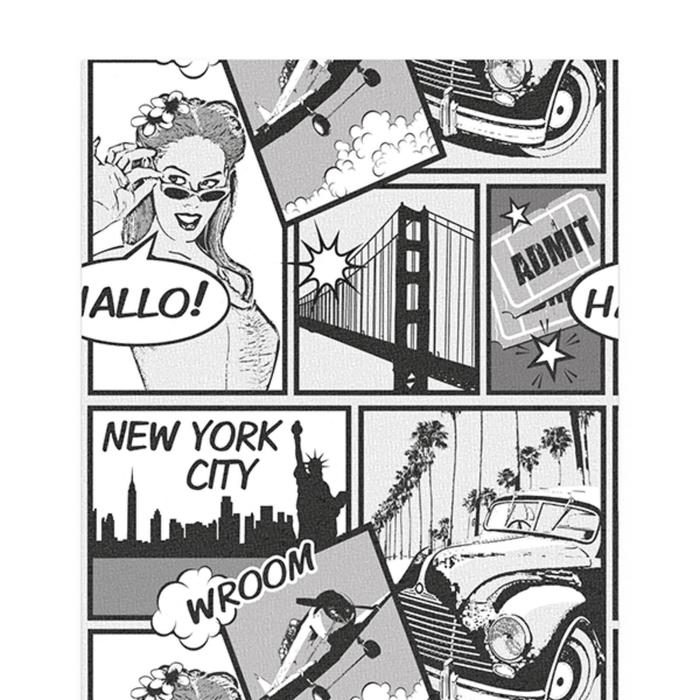 Коврик Tango Plus Fumetto nero «Комиксы», 65 см, цвет чёрный
Коврик Tango Plus Fumetto nero «Комиксы», 65 см, цвет чёрный