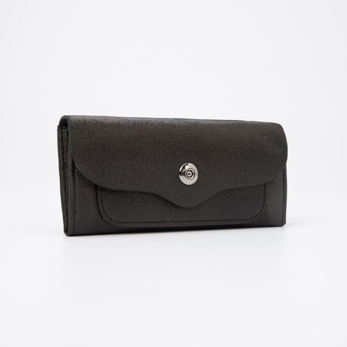 Кошелёк на магните, цвет чёрный
Кошелёк на магните, цвет чёрный