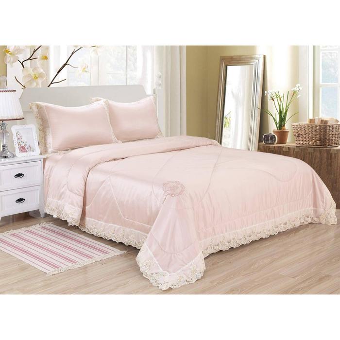 Комплект с одеялами дуэт «Тиара», размер 230х250 см, 160х220 см - 2 шт, 50х70 см - 2 шт, цвет чайная роза
Комплект с одеялами дуэт «Тиара», размер 230х250 см, 160х220 см - 2 шт, 50х70 см - 2 шт, цвет чайная роза