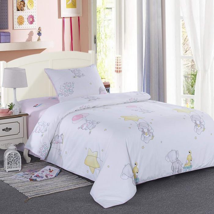 Постельное бельё 1,5 сп «Весёлый слоник», размер 160х230 см, 160х220 см, 50х70 см
Постельное бельё 1,5 сп «Весёлый слоник», размер 160х230 см, 160х220 см, 50х70 см