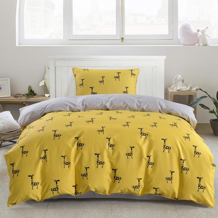 Постельное бельё 1,5 сп «Жираф», размер 160х230 см, 160х220 см, 50х70 см
Постельное бельё 1,5 сп «Жираф», размер 160х230 см, 160х220 см, 50х70 см