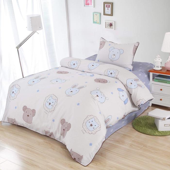 Постельное бельё 1,5 сп «Зоомир», размер 160х230 см, 160х220 см, 50х70 см
Постельное бельё 1,5 сп «Зоомир», размер 160х230 см, 160х220 см, 50х70 см