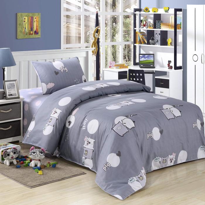 Постельное бельё 1,5 сп «Пигги», размер 160х230 см, 160х220 см, 50х70 см
Постельное бельё 1,5 сп «Пигги», размер 160х230 см, 160х220 см, 50х70 см