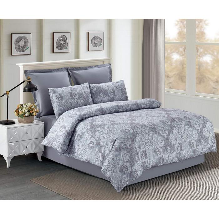 Постельное бельё евро «Самира», размер 230х250 см, 200х220 см, 50х70 см - 2 шт, 70х70 см - 2 шт
Постельное бельё евро «Самира», размер 230х250 см, 200х220 см, 50х70 см - 2 шт, 70х70 см - 2 шт