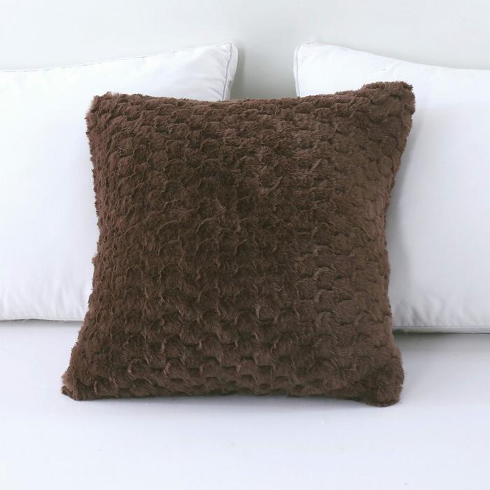 Наволочка «Аврил», размер 45х45 см, цвет шоколадный
Наволочка «Аврил», размер 45х45 см, цвет шоколадный