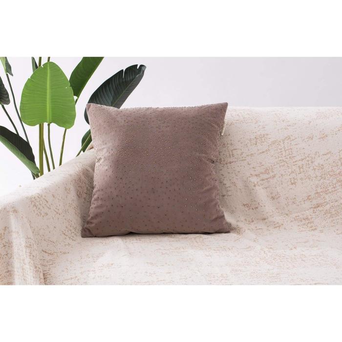 Наволочка «Кристал», размер 45х45 см, цвет серый
Наволочка «Кристал», размер 45х45 см, цвет серый