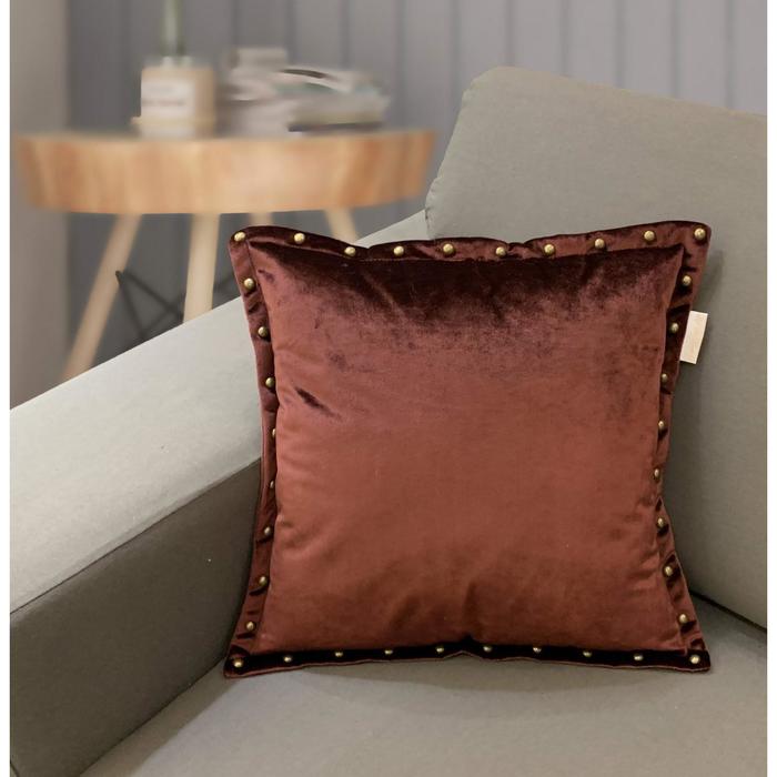 Наволочка «Людвиг», размер 45х45 см, цвет марсала 
Наволочка «Людвиг», размер 45х45 см, цвет марсала