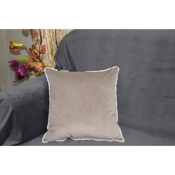 Наволочка «Рошель», размер 45х45 см, цвет серый
Наволочка «Рошель», размер 45х45 см, цвет серый