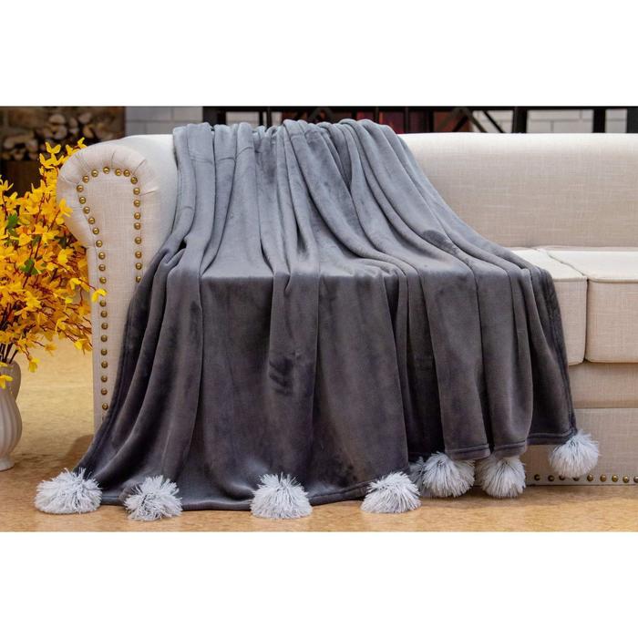 Покрывало Fluffy ball, размер 220х240 см, цвет стоун
Покрывало Fluffy ball, размер 220х240 см, цвет стоун