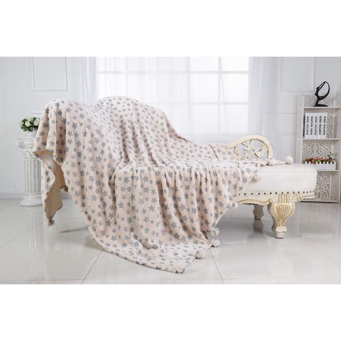 Покрывало Star, размер 220х230 см, цвет бежевый
Покрывало Star, размер 220х230 см, цвет бежевый