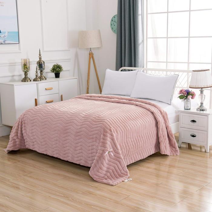 Покрывало «Климентина», размер 160х220 см, цвет розовый
Покрывало «Климентина», размер 160х220 см, цвет розовый