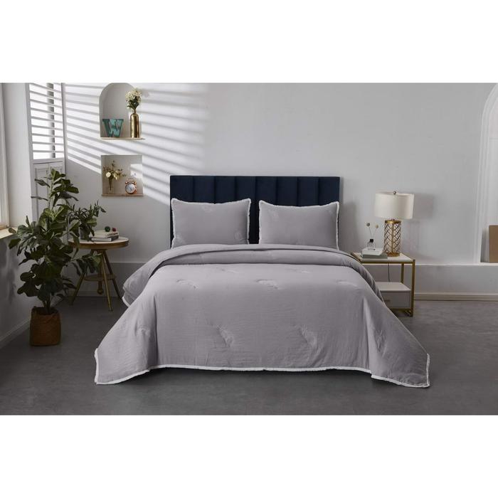 Комплект с покрывалом «Наоми», размер 230х250 см, 50х70 см - 2 шт, цвет лиловый
Комплект с покрывалом «Наоми», размер 230х250 см, 50х70 см - 2 шт, цвет лиловый