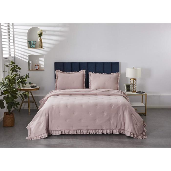 Комплект с покрывалом «Ребека», размер 220х240 см, 50х70 см-2 шт
Комплект с покрывалом «Ребека», размер 220х240 см, 50х70 см-2 шт