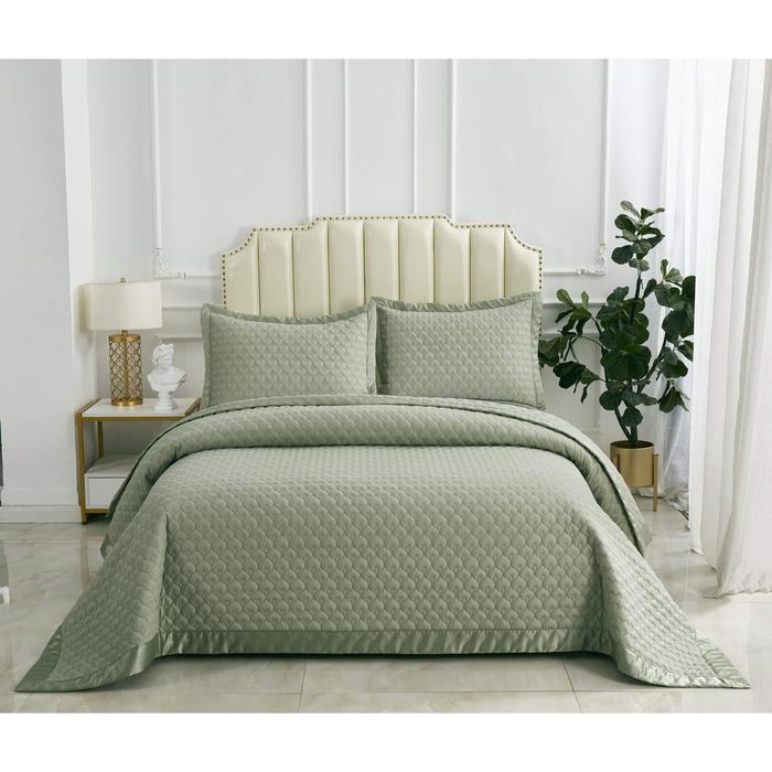 Комплект с покрывалом «Роксалана», размер 230х250 см, 50х70 см - 2 шт, цвет олива
Комплект с покрывалом «Роксалана», размер 230х250 см, 50х70 см - 2 шт, цвет олива