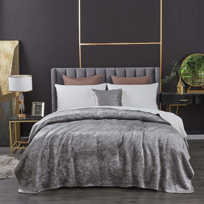 Покрывало «Ундина», размер 220х240 см, цвет серый
Покрывало «Ундина», размер 220х240 см, цвет серый