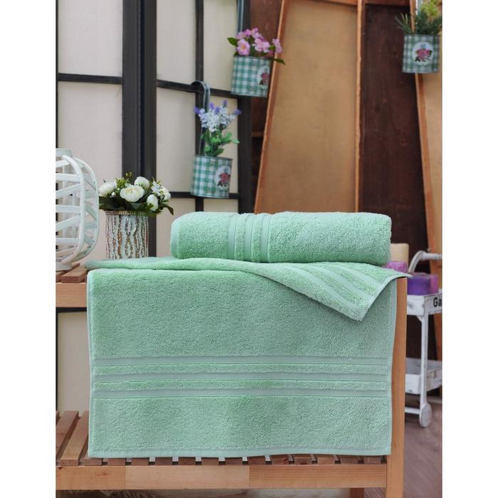 Полотенце махровое Sila, размер 50х90 см, цвет светло-зелёный
Полотенце махровое Sila, размер 50х90 см, цвет светло-зелёный