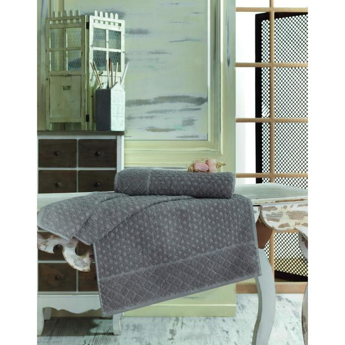 Полотенце Delta, размер 50х90 см, цвет серый
Полотенце Delta, размер 50х90 см, цвет серый