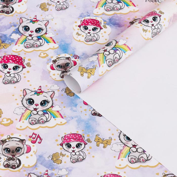 Бумага глянцевая с золотым лаком "Котяу", 0,5 х 0,7 м, 2 листа
Бумага глянцевая с золотым лаком "Котяу", 0,5 х 0,7 м, 2 листа