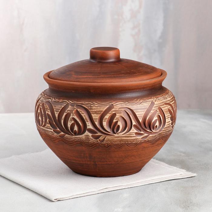 Супник "Суп", декор, беленый, красная глина, 4 л
Супник "Суп", декор, беленый, красная глина, 4 л