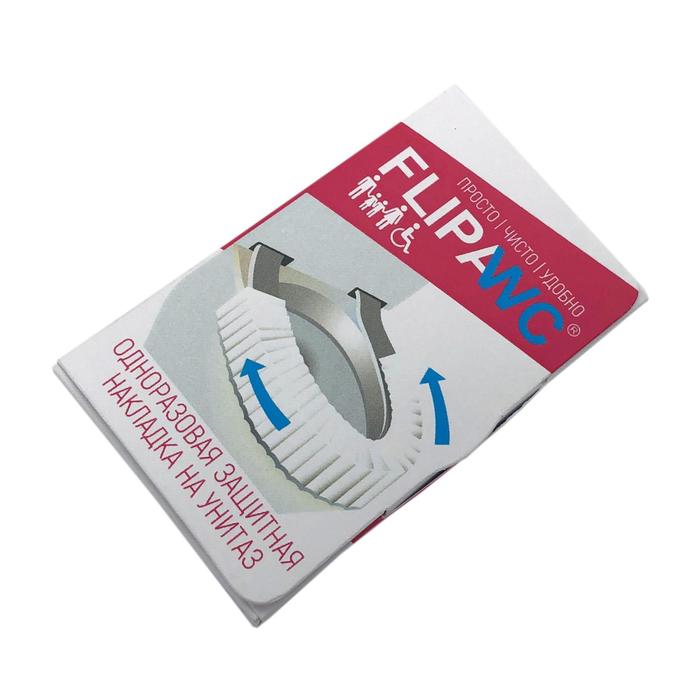 фото Накладка на унитаз flipawc одноразовая, 2 шт. flippawc