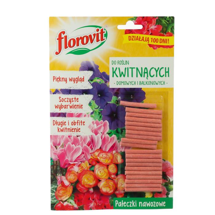 Удобрение палочки для Цветущих Florovit, 20 шт
Удобрение палочки для Цветущих Florovit, 20 шт