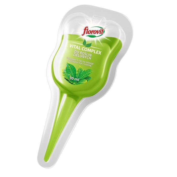 Удобрение жидкое Florovit Vital Complex для лиственных растений 30 мл, аппликатор 
Удобрение жидкое Florovit Vital Complex для лиственных растений 30 мл, аппликатор