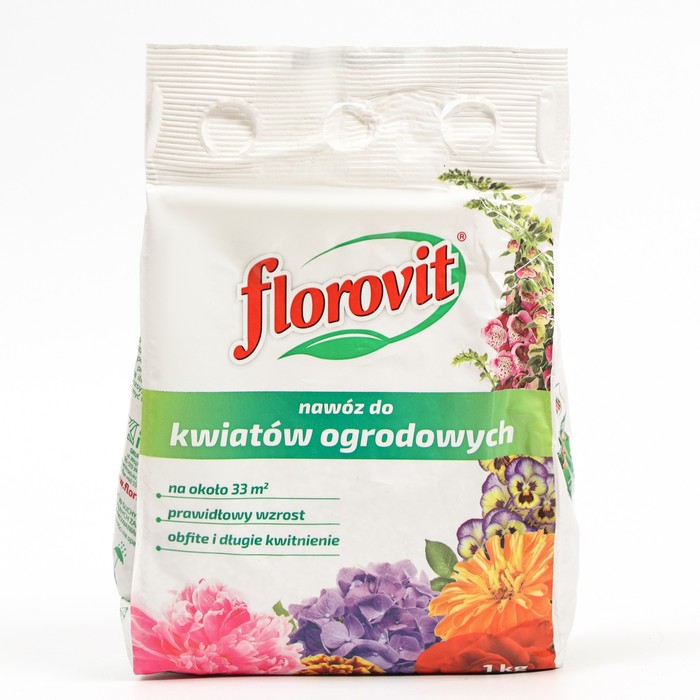 Удобрение гранулированное Florovit для садовых цветов, 1 кг
Удобрение гранулированное Florovit для садовых цветов, 1 кг