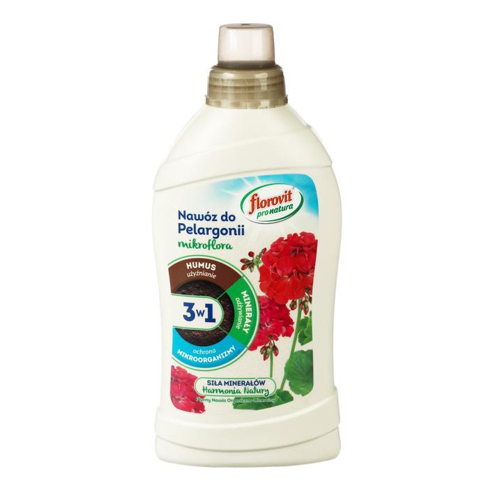 Удобрение жидкое Florovit Про Натура для пеларгонии, 1 л
Удобрение жидкое Florovit Про Натура для пеларгонии, 1 л