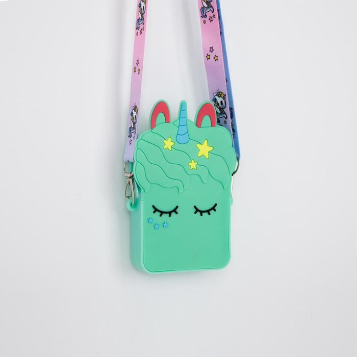 Сумка детская на молнии, цвет зелёный
Сумка детская на молнии, цвет зелёный