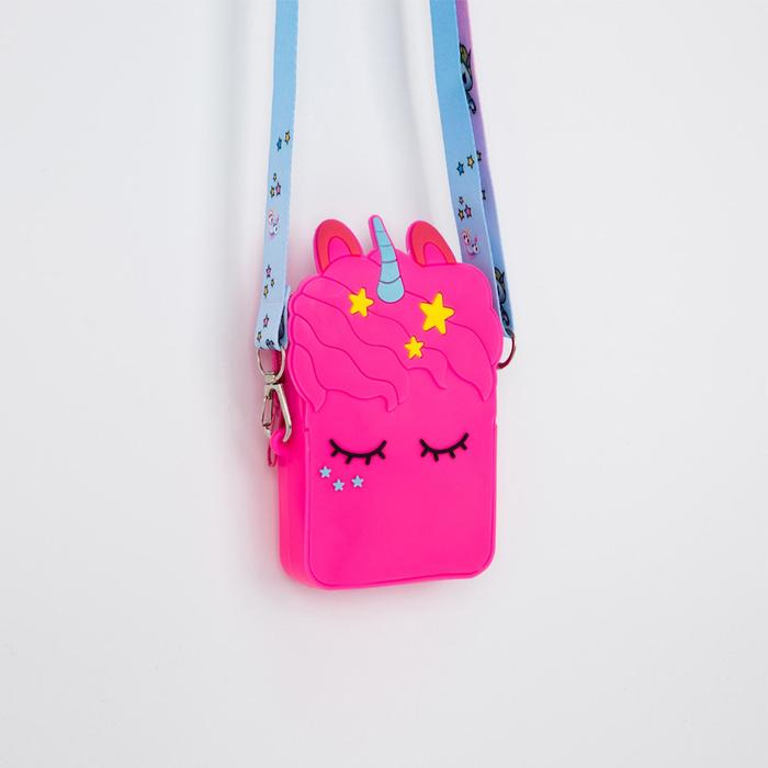 Сумка детская на молнии, цвет малиновый
Сумка детская на молнии, цвет малиновый