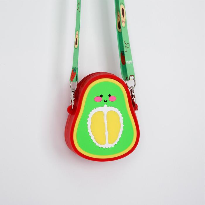 Сумка детская на молнии, цвет красный 
Сумка детская на молнии, цвет красный