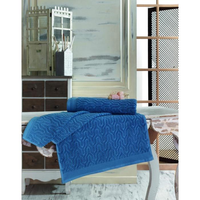 Полотенце Vega, размер 70х140 см, цвет синий
Полотенце Vega, размер 70х140 см, цвет синий