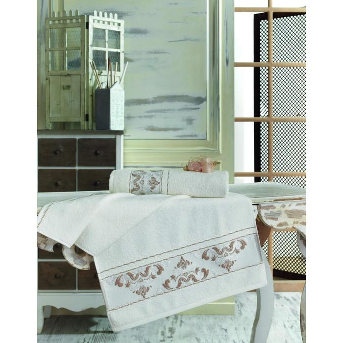 Полотенце VISTE, размер 50х90 см, цвет кремовый
Полотенце VISTE, размер 50х90 см, цвет кремовый