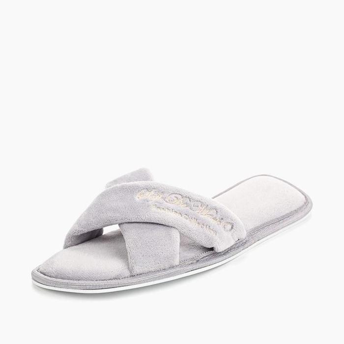 Тапочки №5 женские, размер S, цвет серый
Тапочки №5 женские, размер S, цвет серый