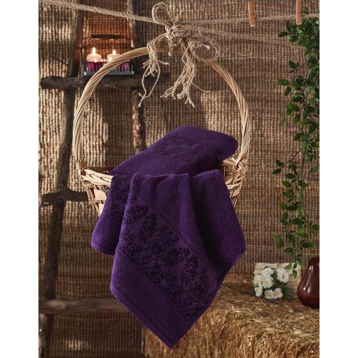 Полотенце махровое Garlet, размер 70х140 см, цвет фиолетовый
Полотенце махровое Garlet, размер 70х140 см, цвет фиолетовый