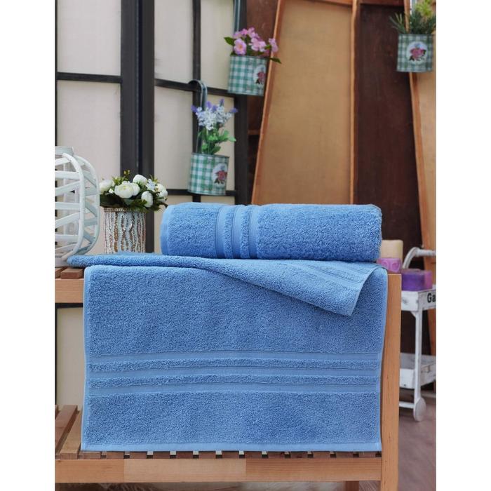 Полотенце махровое SILA, размер 70х140 см, цвет светло-голубой
Полотенце махровое SILA, размер 70х140 см, цвет светло-голубой