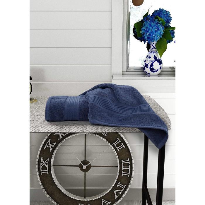 Полотенце махровое Velnes, размер 70х140 см, цвет синий
Полотенце махровое Velnes, размер 70х140 см, цвет синий