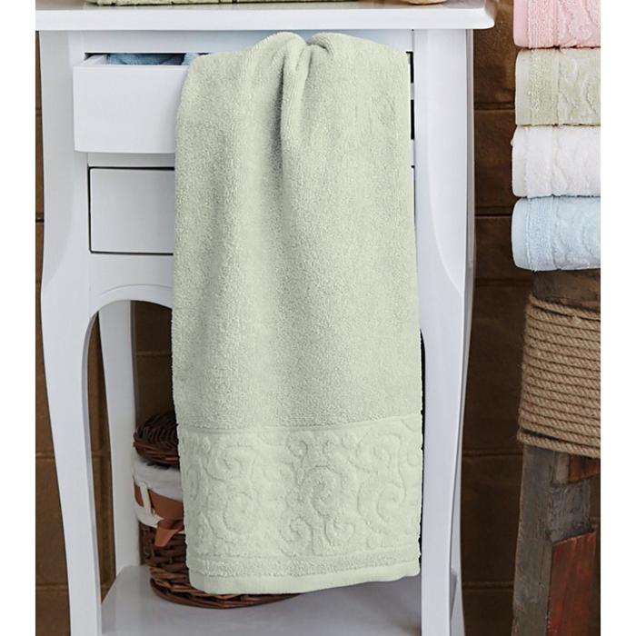Полотенце Tiffany, размер 50х90 см, цвет светло-зелёный
Полотенце Tiffany, размер 50х90 см, цвет светло-зелёный