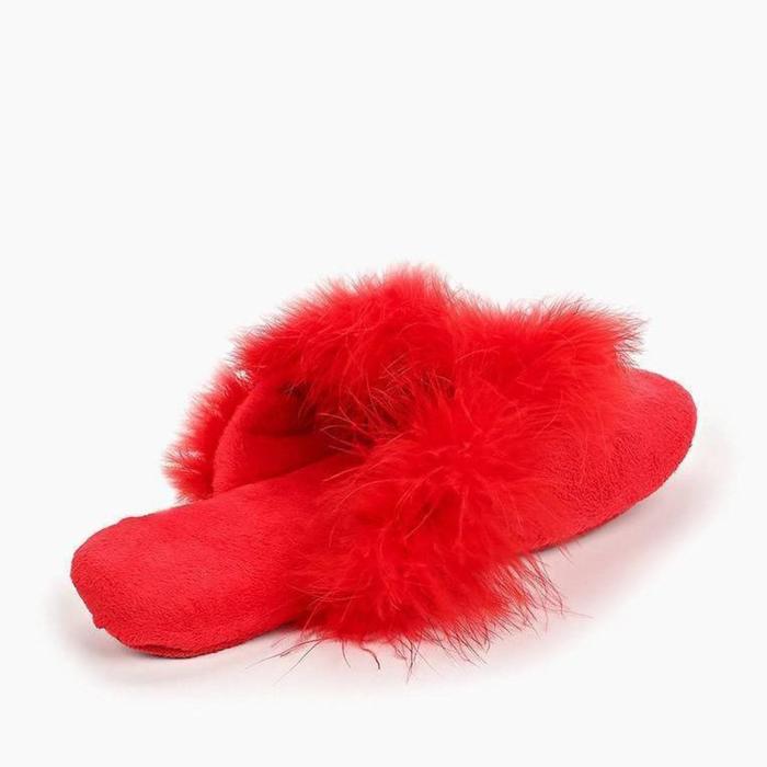 фото Тапочки №1 женские, размер 36.5, цвет бордовый sofi de marko