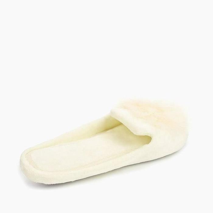 фото Тапочки №10 женские, размер 36, цвет кремовый sofi de marko