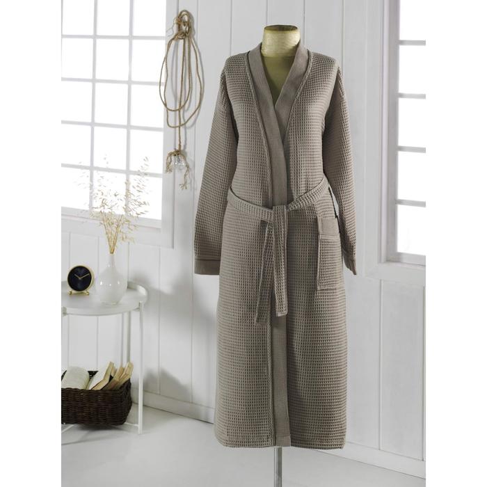 Халат вафельный кимоно NEVA, размер S, цвет кофе
Халат вафельный кимоно NEVA, размер S, цвет кофе