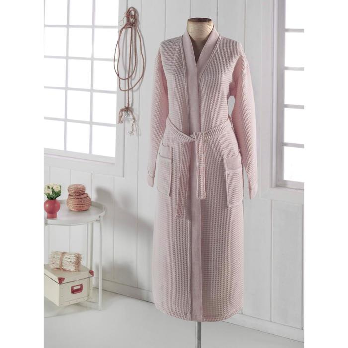 Халат вафельный кимоно NEVA, размер S, цвет персиковый
Халат вафельный кимоно NEVA, размер S, цвет персиковый