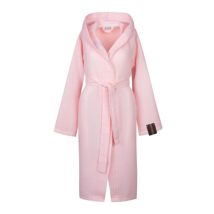 Халат вафельный с капюшоном «Наоми», размер М, цвет пудровый
Халат вафельный с капюшоном «Наоми», размер М, цвет пудровый