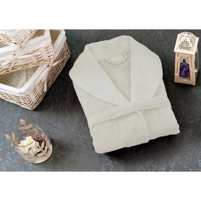 Халат махровый BLENDA, размер S-M, цвет кремовый
Халат махровый BLENDA, размер S-M, цвет кремовый