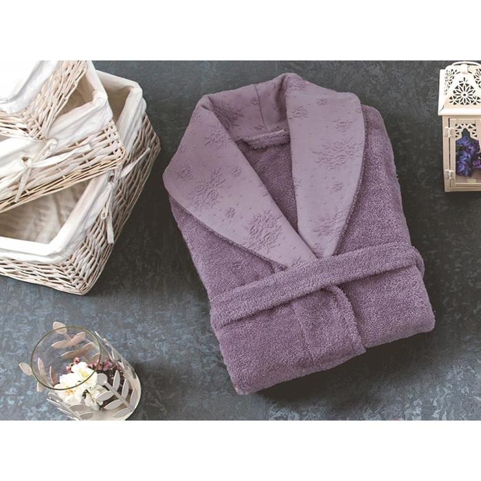 Халат махровый BLENDA, размер S-M, цвет светлая лаванда
Халат махровый BLENDA, размер S-M, цвет светлая лаванда