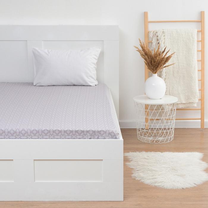 Простыня на резинке LoveLife "Лион" 160*200*25 см, 100% хлопок, поплин, 125 г/м²
Простыня на резинке LoveLife "Лион" 160*200*25 см, 100% хлопок, поплин, 125 г/м²