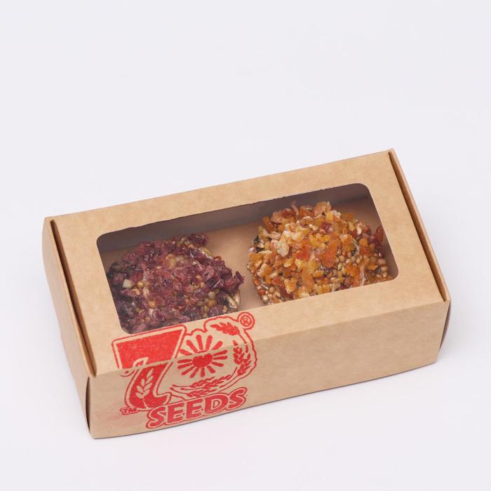 Тарталетки "Seven Seeds" для грызунов фруктово-ягодное ассорти, абрикос, клюква 2 шт, 70 г
Тарталетки "Seven Seeds" для грызунов фруктово-ягодное ассорти, абрикос, клюква 2 шт, 70 г