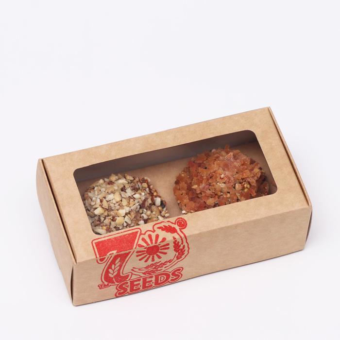 Тарталетки "Seven Seeds" для грызунов орехово-ягодное ассорти, миндаль, клубника 2 шт, 70 г
Тарталетки "Seven Seeds" для грызунов орехово-ягодное ассорти, миндаль, клубника 2 шт, 70 г