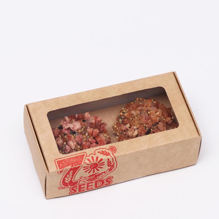 Тарталетки "Seven Seeds" для грызунов ягодное ассорти, вишня, клубника 2 шт, 70 г
Тарталетки "Seven Seeds" для грызунов ягодное ассорти, вишня, клубника 2 шт, 70 г